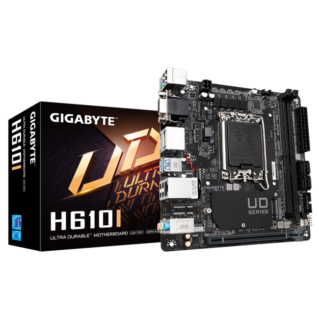 Материнская плата GIGABYTE H610I