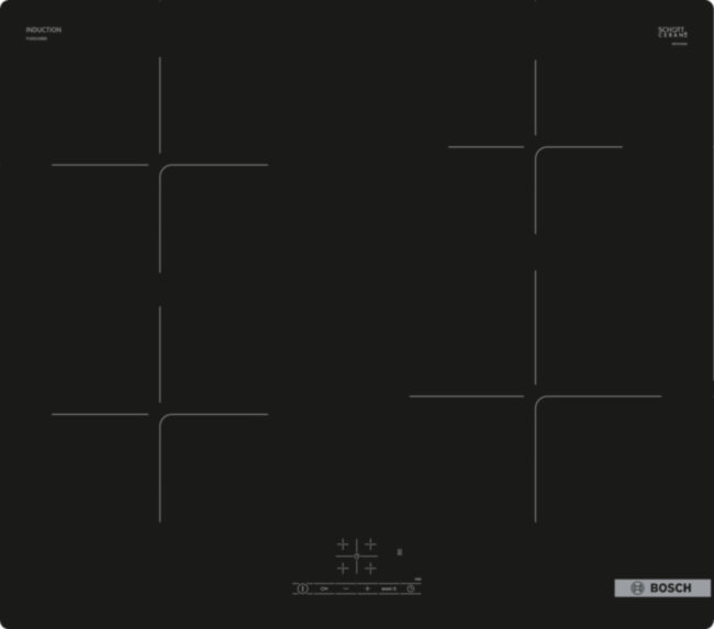 Встраиваемая индукционная панель BOSCH Индукционная варочная панель Bosch Serie 4 PUE61KBB5E