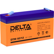 Батарея DELTA серия DTM, DTM 6012, напряжение 6В, емкость 1.2Ач (разряд 20 часов), макс. ток разряда (5 сек.) 18А, макс. ток заряда 0.345А, свинцово-кислотная типа AGM, клеммы F1, ДxШxВ 97х24х52мм., вес 0.31кг., срок службы 6 лет. Delta DTM 6012 (6V / 1. Батарея DELTA серия DTM, DTM 6012, напряжение 6В, емкость 1.2Ач (разряд 20 часов), макс. ток разряда (5 сек.) 18А, макс. ток заряда 0.345А, свинцово-кислотная типа AGM, клеммы F1, ДxШxВ 97х24х52мм., вес 0.31кг., срок службы 6 лет. Delta DTM 6012 (6V / 1.