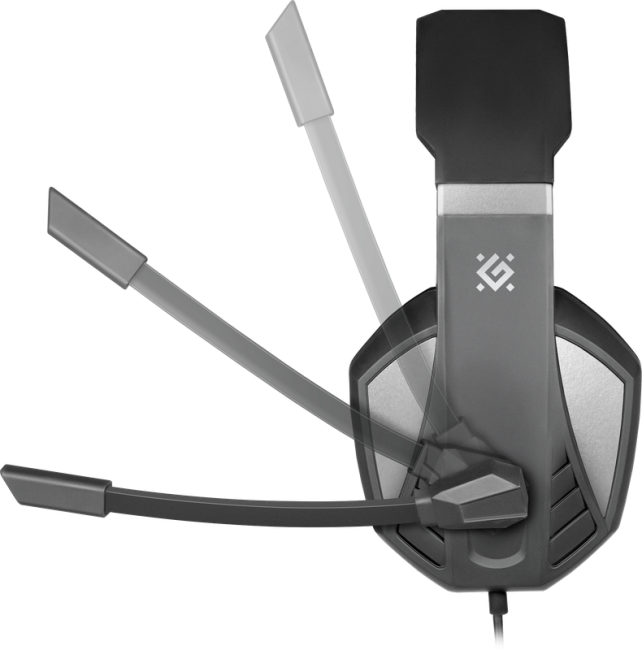 Defender Игровая гарнитура Zeyrox черный+серый, кабель 1.8 м Defender 64550 Defender Игровая гарнитура Zeyrox черный+серый, кабель 1.8 м Defender 64550