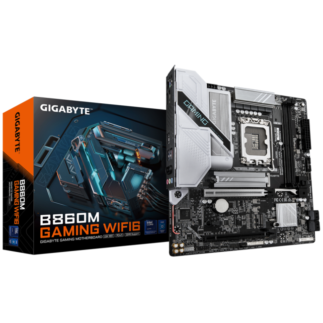 Материнская плата GIGABYTE B860M GAMING WIFI6 Материнская плата GIGABYTE B860M GAMING WIFI6