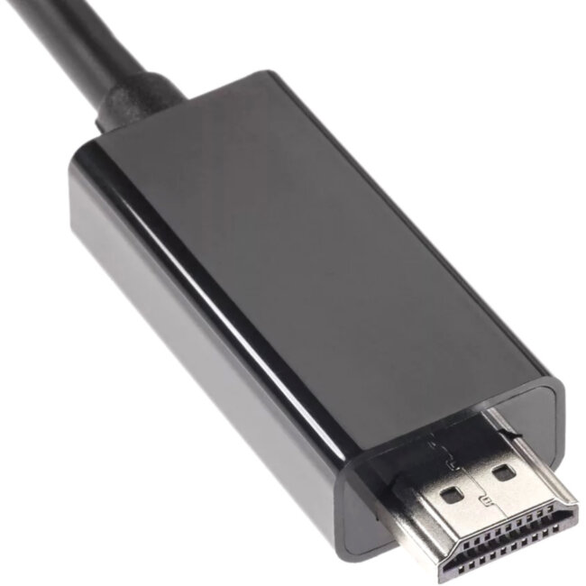 Кабель-переходник Mini DisplayPort M => HDMI M 4K@60Hz 1.8m Telecom <TA696-1.8M> VCOM TA696-1.8M