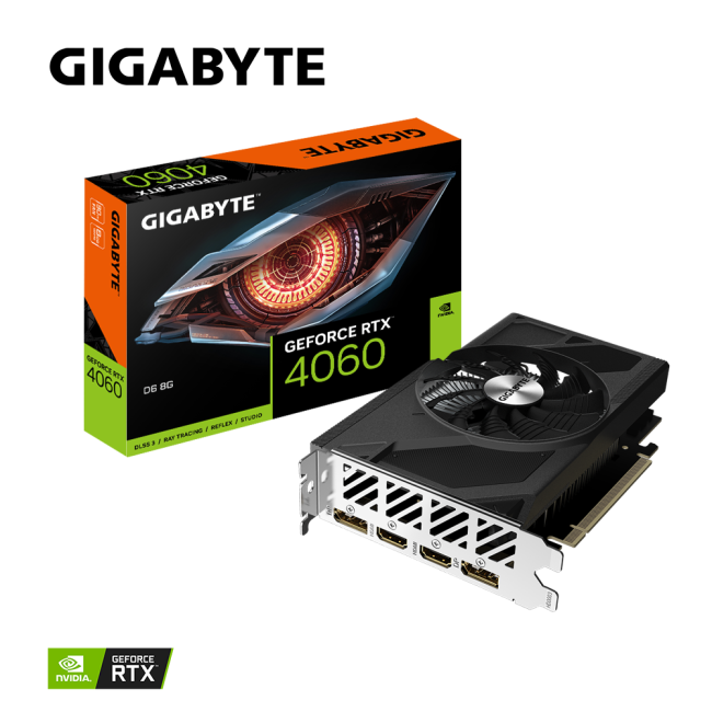 Видеокарта GIGABYTE GV-N4060D6-8GD Видеокарта GIGABYTE GV-N4060D6-8GD