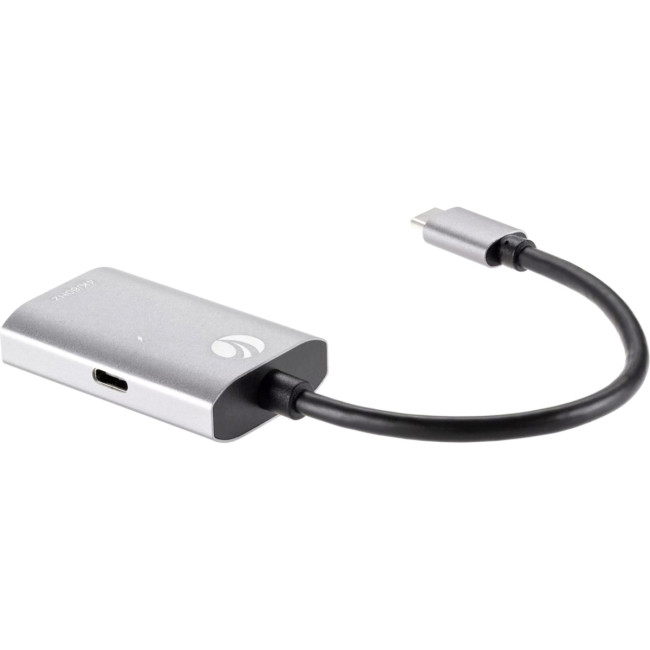 Aдаптер USB 3.1 Type-Cm --> HDMI A(f) , 4K@60Hz, PD charging, Alum Shell, VCOM <CU452A> VCOM CU452A