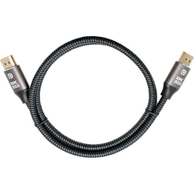 Кабель соединительный DP-DP 1.4V 8K@60Hz 1м, Telecom Pro <TCG750-1M> VCOM TCG750-1M Кабель соединительный DP-DP 1.4V 8K@60Hz 1м, Telecom Pro <TCG750-1M> VCOM TCG750-1M