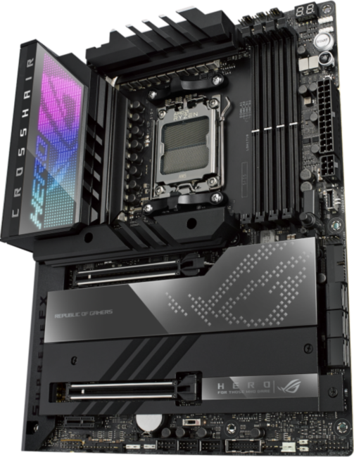 Материнская плата ASUS ROG CROSSHAIR X670E HERO Материнская плата ASUS ROG CROSSHAIR X670E HERO