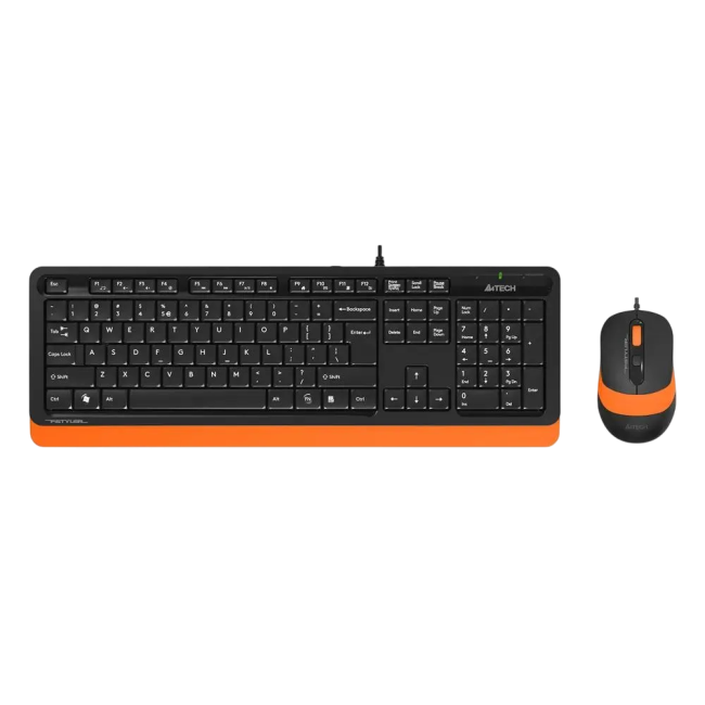Клавиатура + мышь A4Tech Fstyler F1010 клав:черный/оранжевый мышь:черный/оранжевый USB Multimedia (F A4Tech F1010 ORANGE Клавиатура + мышь A4Tech Fstyler F1010 клав:черный/оранжевый мышь:черный/оранжевый USB Multimedia (F A4Tech F1010 ORANGE