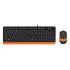 Клавиатура + мышь A4Tech Fstyler F1010 клав:черный/оранжевый мышь:черный/оранжевый USB Multimedia (F A4Tech F1010 ORANGE Клавиатура + мышь A4Tech Fstyler F1010 клав:черный/оранжевый мышь:черный/оранжевый USB Multimedia (F A4Tech F1010 ORANGE