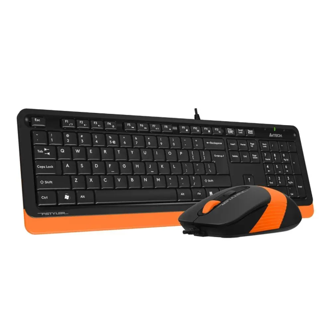 Клавиатура + мышь A4Tech Fstyler F1010 клав:черный/оранжевый мышь:черный/оранжевый USB Multimedia (F A4Tech F1010 ORANGE Клавиатура + мышь A4Tech Fstyler F1010 клав:черный/оранжевый мышь:черный/оранжевый USB Multimedia (F A4Tech F1010 ORANGE