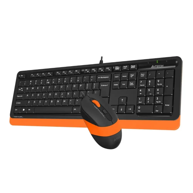 Клавиатура + мышь A4Tech Fstyler F1010 клав:черный/оранжевый мышь:черный/оранжевый USB Multimedia (F A4Tech F1010 ORANGE Клавиатура + мышь A4Tech Fstyler F1010 клав:черный/оранжевый мышь:черный/оранжевый USB Multimedia (F A4Tech F1010 ORANGE