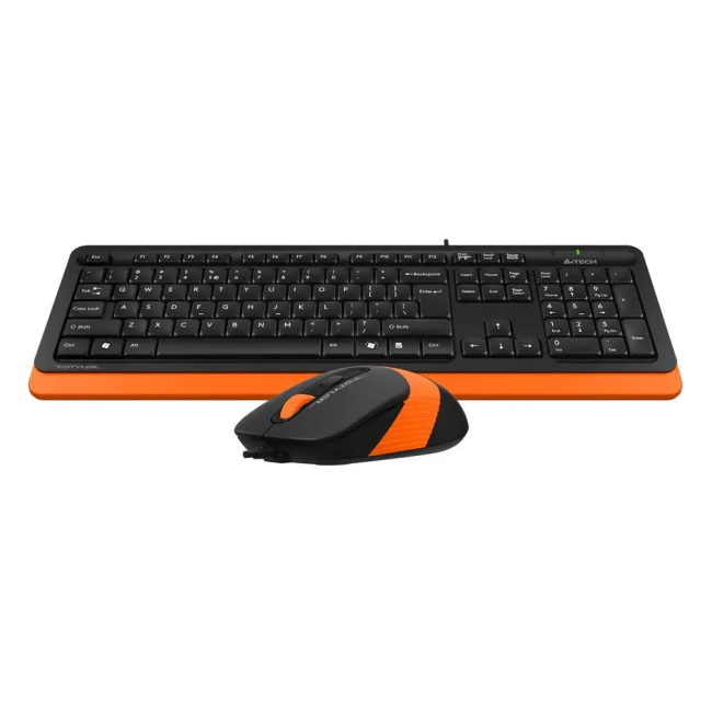 Клавиатура + мышь A4Tech Fstyler F1010 клав:черный/оранжевый мышь:черный/оранжевый USB Multimedia (F A4Tech F1010 ORANGE Клавиатура + мышь A4Tech Fstyler F1010 клав:черный/оранжевый мышь:черный/оранжевый USB Multimedia (F A4Tech F1010 ORANGE