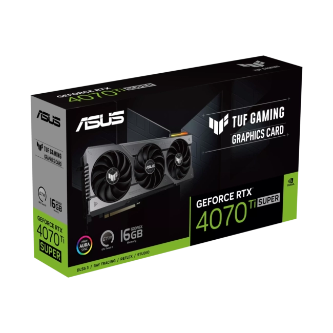 Видеокарта ASUS TUF-RTX4070TIS-16GGAMING Видеокарта ASUS TUF-RTX4070TIS-16GGAMING