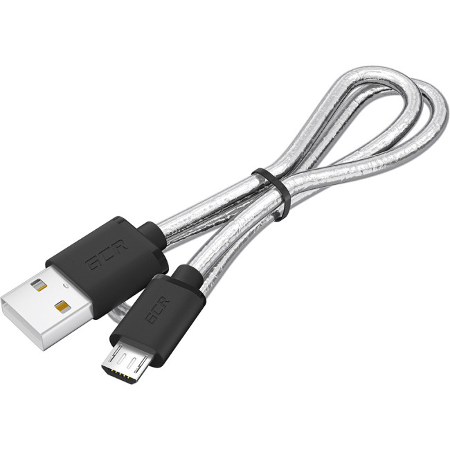 GCR Кабель 0.5m MicroUSB, прозрачный, черные коннекторы, быстрая зарядка, 28/24 AWG, GCR-54475 Кабель Greenconnect 0.5 м (GCR-54475) GCR Кабель 0.5m MicroUSB, прозрачный, черные коннекторы, быстрая зарядка, 28/24 AWG, GCR-54475 Кабель Greenconnect 0.5 м (GCR-54475)