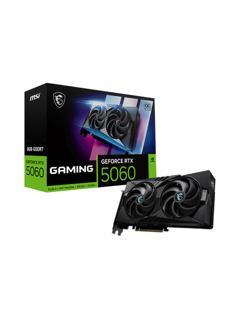 Видеокарта MSI GeForce RTX 5060 8G GAMING OC Видеокарта MSI GeForce RTX 5060 8G GAMING OC