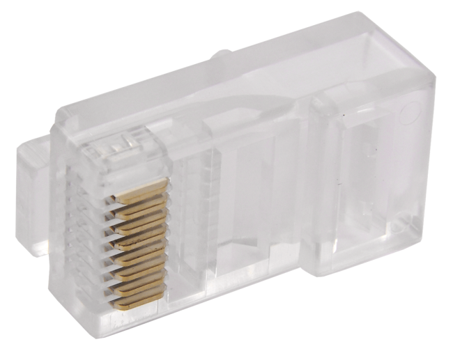 ITK Разъём RJ-45 UTP для кабеля кат.5Е, 8P8C ITK CS3-1C5EU