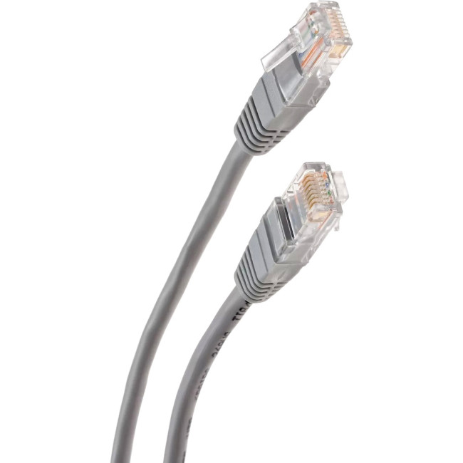 Патчкорд литой "Telecom" UTP кат.5е 5,0м серый VCOM NA102--5M Патчкорд литой "Telecom" UTP кат.5е 5,0м серый VCOM NA102--5M