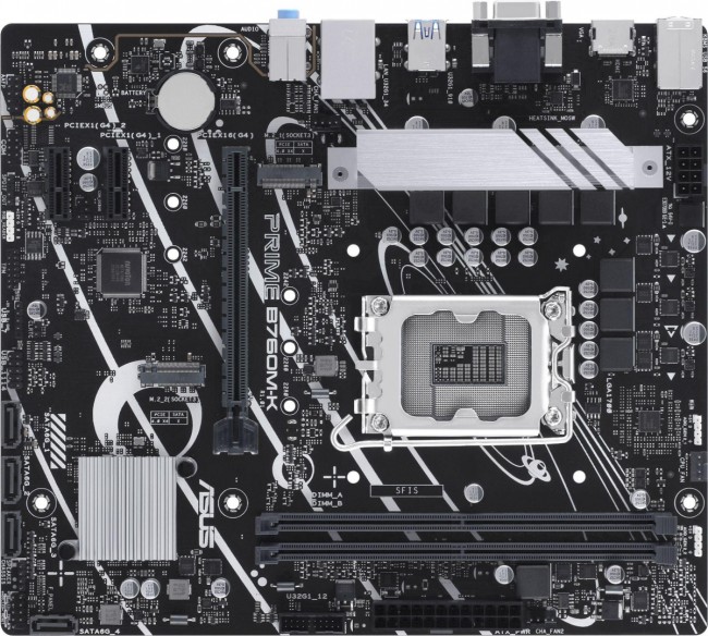 Материнская плата ASUS PRIME B760M-K Материнская плата ASUS PRIME B760M-K