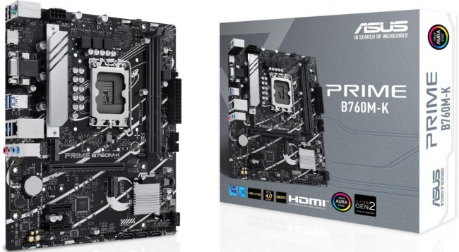 Материнская плата ASUS PRIME B760M-K Материнская плата ASUS PRIME B760M-K