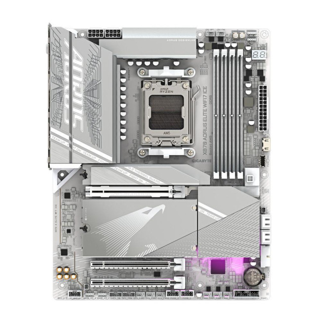 Материнская плата Gigabyte X870 AORUS ELITE WIFI7 ICE Материнская плата Gigabyte X870 AORUS ELITE WIFI7 ICE