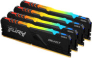 Память оперативная Kingston FURY Beast RGB  KF436C18BBAK4/128