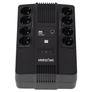 ИБП МАСТЕР 800, 800/480 ВА/Вт, LED, USB, RJ11/RJ45, SCHUKOx8 Импульс MT80103