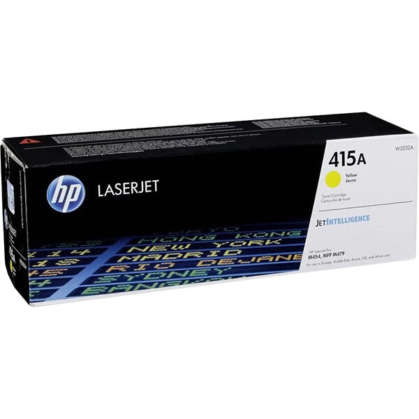 Тонер-картридж HP 415A Yellow Original LaserJet Toner Cartridge (W2032A)