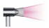 Фен для волос Dyson Supersonic HD11 серебристый Dyson HD11 392977-01 Hairdryer Pro