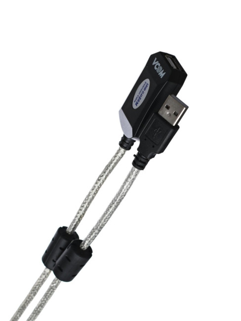 Кабель-адаптер USB2.0-repeater, удлинительный активный <Am-->Af> 25м VCOM <VUS7049-25M> VCOM USB 2.0 Type-AM - USB 2.0 Type-AF 25м