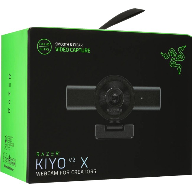 Веб камера Razer Kiyo V2 X - Black Razer RZ19-05380100-R3M1 Веб камера Razer Kiyo V2 X - Black Razer RZ19-05380100-R3M1