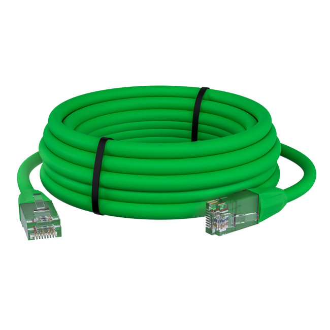 GCR Патч-корд прямой 1.0m LSZH UTP кат.6, зеленый, 24 AWG, литой без фиксатора, ethernet high speed, RJ45, T568B Greenconnect RJ45(m) - RJ45(m) Cat. 6 U/UTP LSZH 1м