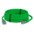 GCR Патч-корд прямой 1.0m LSZH UTP кат.6, зеленый, 24 AWG, литой без фиксатора, ethernet high speed, RJ45, T568B Greenconnect RJ45(m) - RJ45(m) Cat. 6 U/UTP LSZH 1м