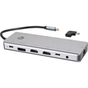 Адаптер TypeC -->(2HDMI+DP)4K*60Hz+3USB3.0+TC+USB2.0+RJ45+SD+TF+PD+audio+TCадаптер, VCOM <4706> VCOM CU4706