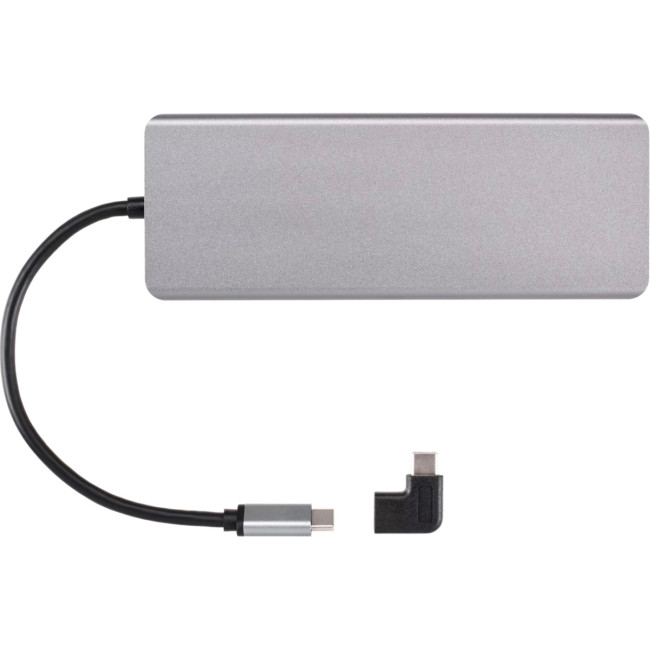 Адаптер TypeC -->(2HDMI+DP)4K*60Hz+3USB3.0+TC+USB2.0+RJ45+SD+TF+PD+audio+TCадаптер, VCOM <4706> VCOM CU4706