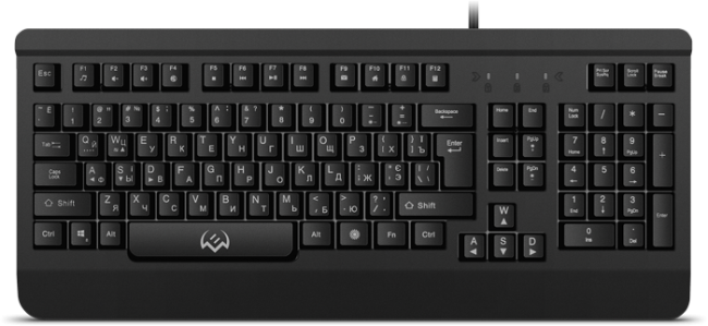 Игровая клавиатура SVEN KB-G9450 (104кл., мет. корпус, 12 Fn функций, подсветка) Sven KB-G9450