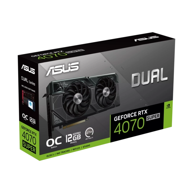 Видеокарта ASUS DUAL-RTX4070S-O12G Видеокарта ASUS DUAL-RTX4070S-O12G