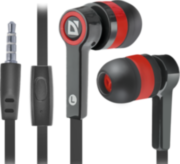 Defender Гарнитура для смартфонов Pulse 420 черный + красный, вставки Defender Pulse 420 Defender Гарнитура для смартфонов Pulse 420 черный + красный, вставки Defender Pulse 420