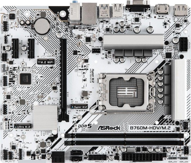 Материнская плата ASRock B760M-HDV/M.2 Материнская плата ASRock B760M-HDV/M.2