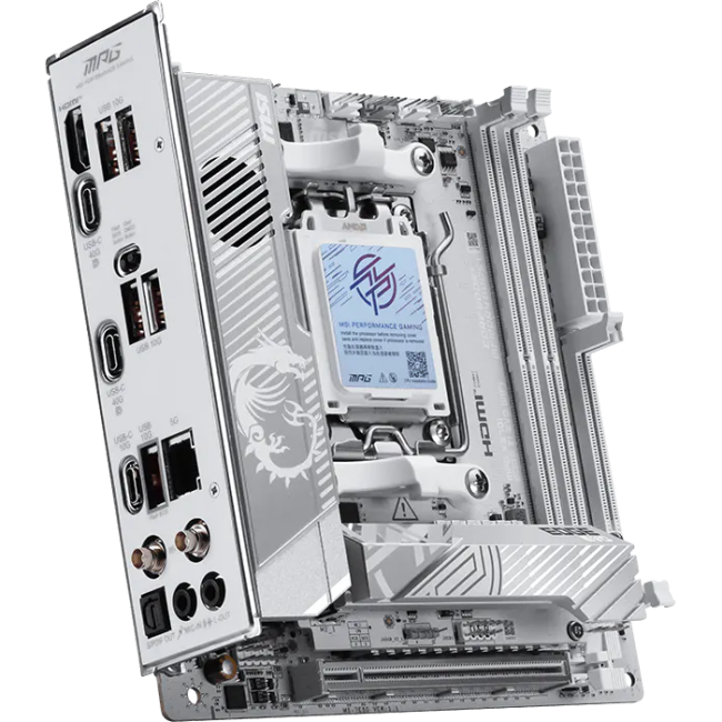 Материнская плата MSI MPG X870I EDGE TI EVO WIFI Материнская плата MSI MPG X870I EDGE TI EVO WIFI