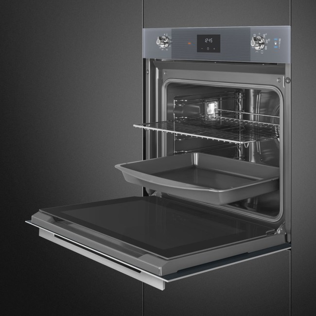 Встраиваемая электрическая духовка SMEG SMEG Linea SO6100S2S