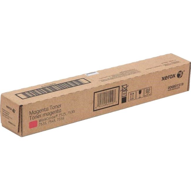 ТОНЕР-КАРТРИДЖ ПУРПУРНЫЙ WC7545, 15K Xerox 006R01519