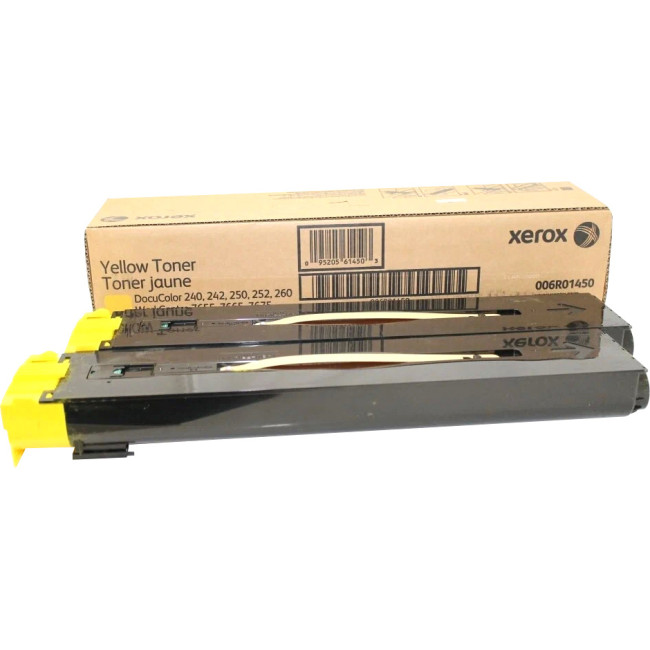 ТОНЕР-КАРТРИДЖ ЖЕЛТЫЙ DC250, 2x34K Xerox 006R01450 ТОНЕР-КАРТРИДЖ ЖЕЛТЫЙ DC250, 2x34K Xerox 006R01450