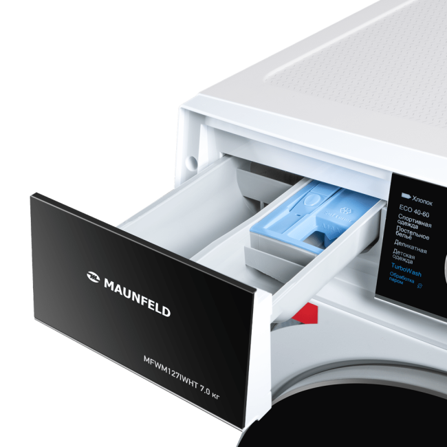Стиральная машина MAUNFELD MAUNFELD MFWM127IWHT Стиральная машина MAUNFELD MAUNFELD MFWM127IWHT