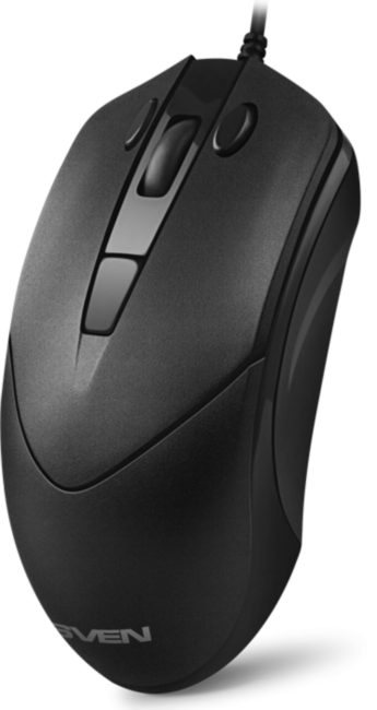 Мышь SVEN RX-95 чёрная (кн. копировать-вставить. 5+1кл. 1000-4000 DPI, кор.) Sven RX-95