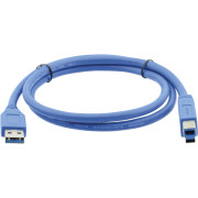 Кабель USB-A 3.0 вилка- USB-B вилка, 1,8 м Kramer C-USB3/AB-6 Кабель USB-A 3.0 вилка- USB-B вилка, 1,8 м Kramer C-USB3/AB-6