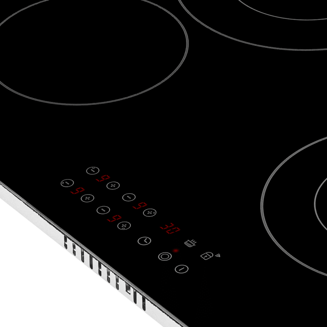 Электрическая домино MAUNFELD MAUNFELD CVCE594DBK LUX