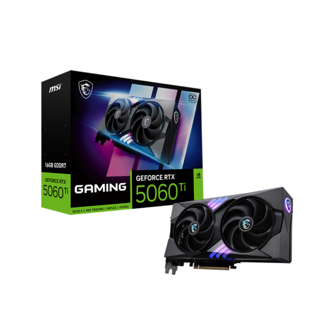 Видеокарта MSI GeForce RTX 5060 Ti Видеокарта MSI GeForce RTX 5060 Ti