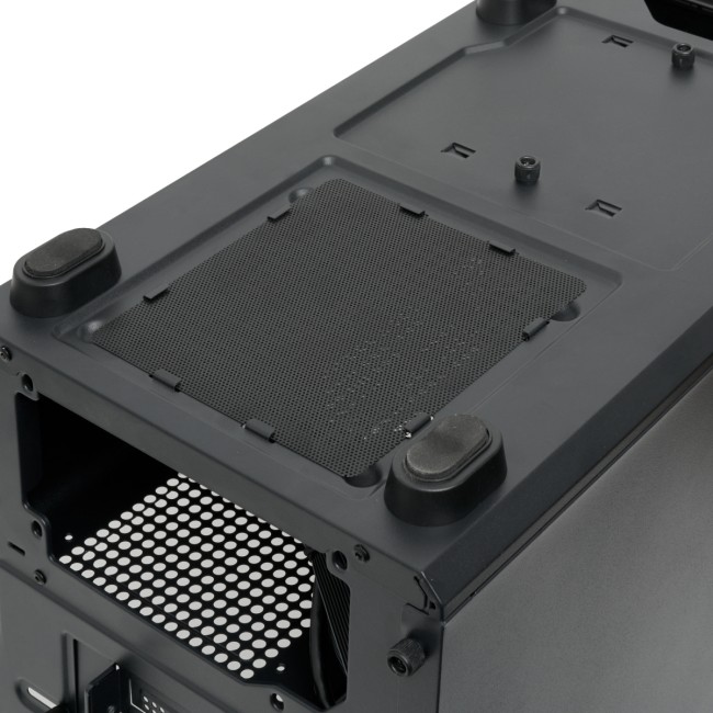 Корпус без блока питания Компьютерный корпус HSPD M331-TGBK