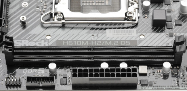 Материнская плата ASRock H610M-H2/M.2 D5 Материнская плата ASRock H610M-H2/M.2 D5