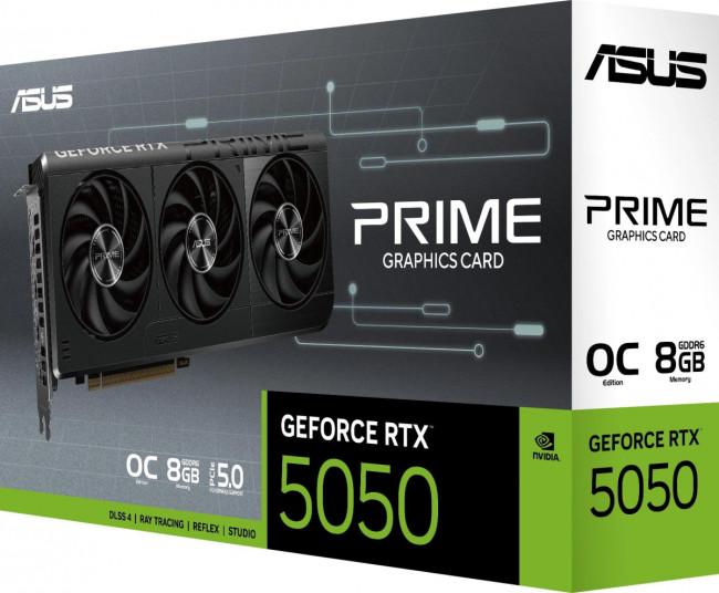 Видеокарта ASUS PRIME-RTX5050-O8G Видеокарта ASUS PRIME-RTX5050-O8G