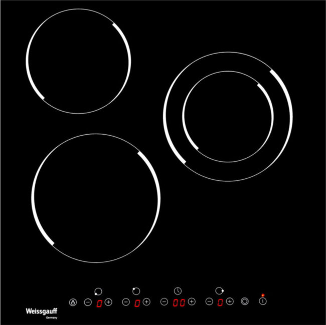 Встраиваемые электрические панели Weissgauff Weissgauff HVF 431 B